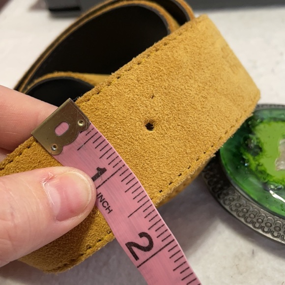 Vintage Julieta Miro brown suede belt - Picture 16 of 16
